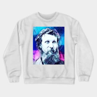 John Muir Snowy Portrait | John Muir Artwork 5 Crewneck Sweatshirt